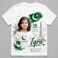 Personalized T-Shirt for Boys & Girls for 14th August Independence Day